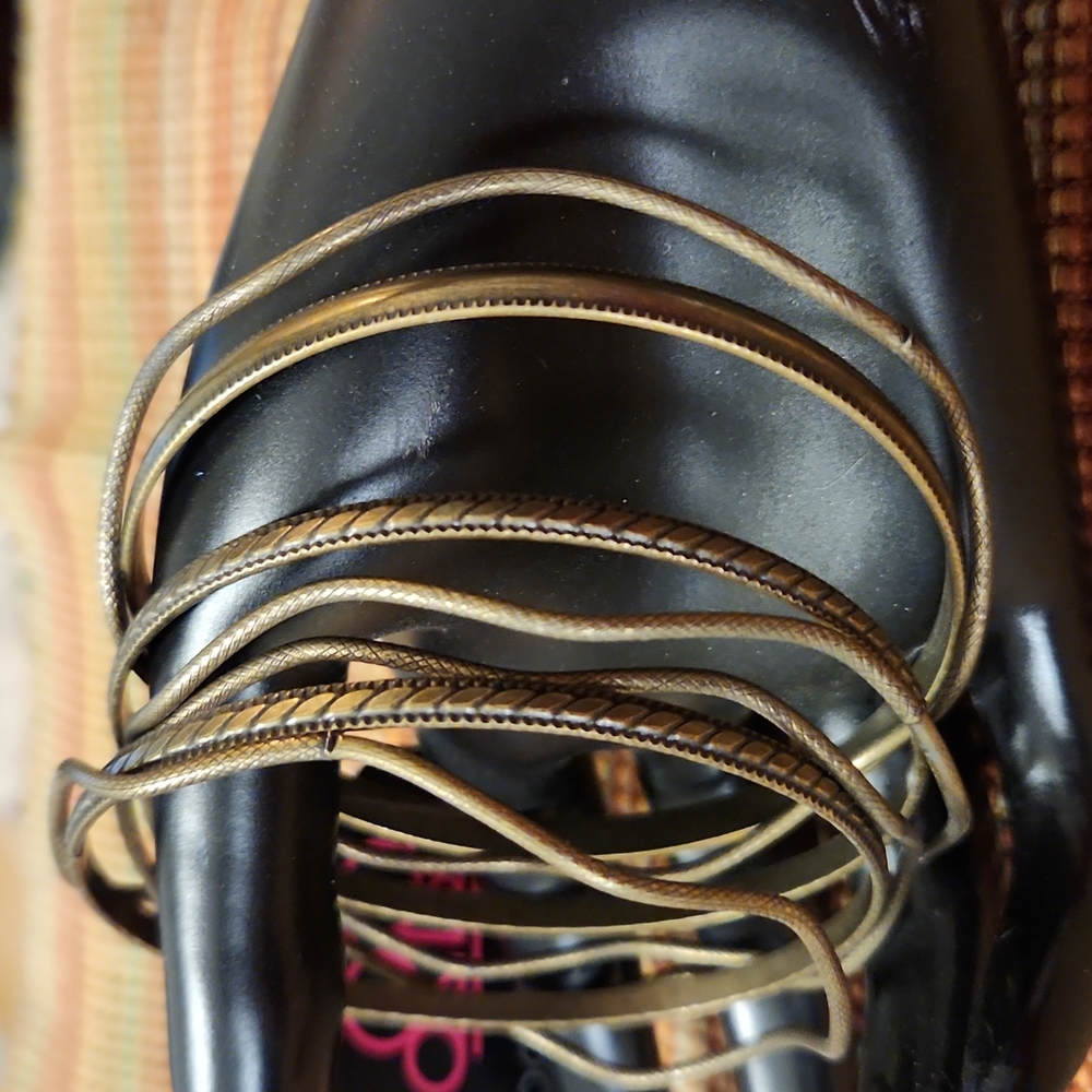 Brass Color Bangle Bracelets